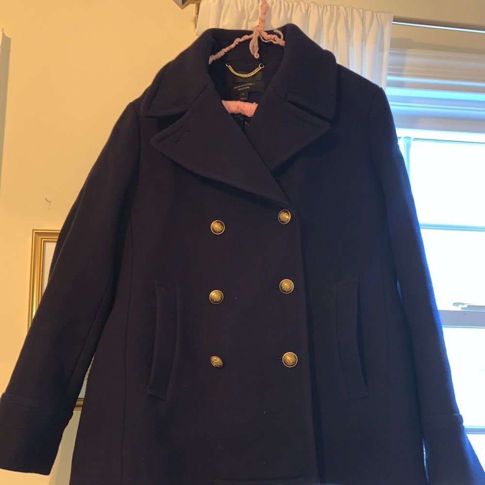 J.Crew Stadium Peacoat